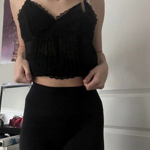 Thrifted Lingerie Tank